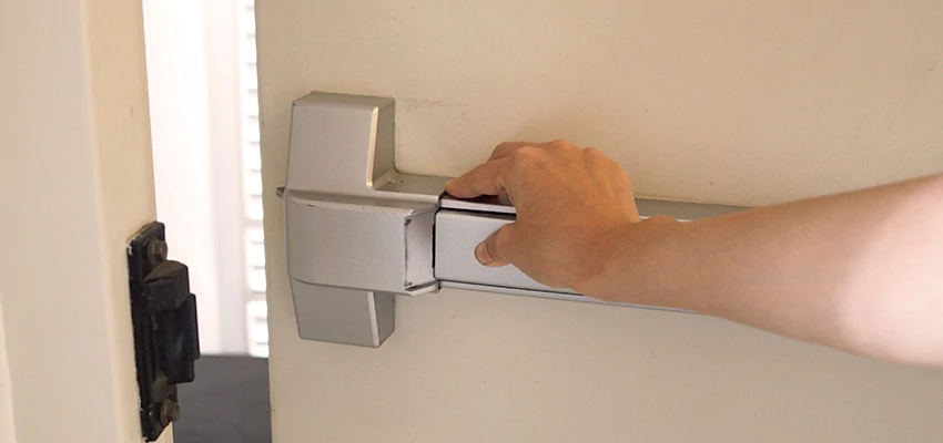 Roller Gate Panic Bar Installation in Loomis, California